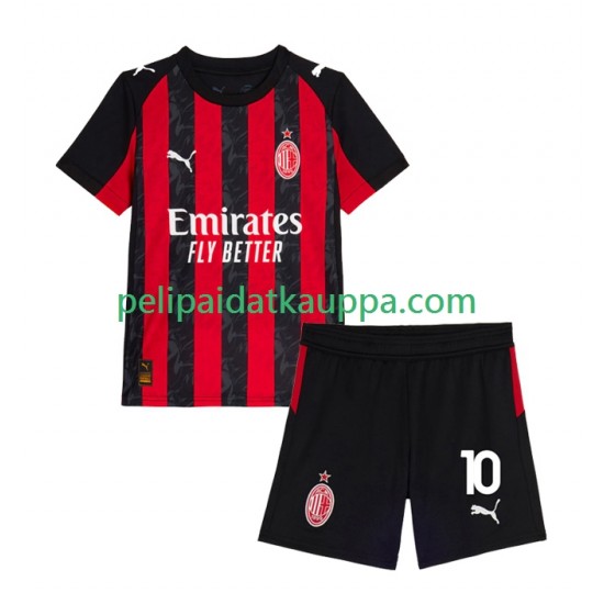 AC Milan Rafael Leao 10 Koti Fanipelipaita (Lasten) 2025-2026 Lyhythihainen