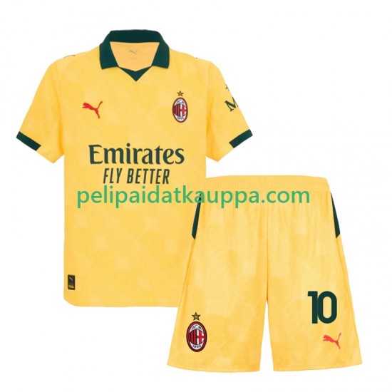 AC Milan Rafael Leao 10 Kolmas Fanipelipaita (Lasten) 2025-2026 Lyhythihainen