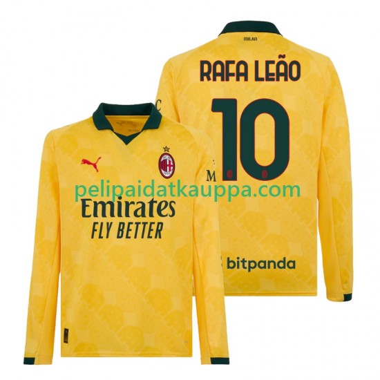 AC Milan Rafael Leao 10 Kolmas Fanipelipaita (Miehet) 2025-2026 Pitkähihainen