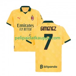 AC Milan Santiago Gimenez 7 Kolmas Fanipelipaita (Miehet) 2025-2026 Lyhythihainen