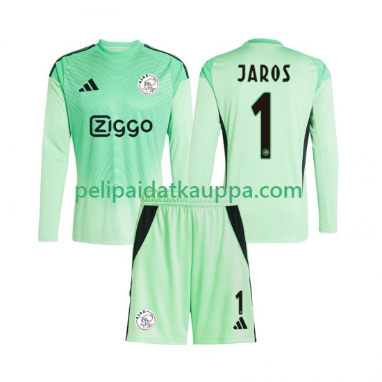 AFC Ajax Vitezslav Jaros 1 Maalivahdin Koti Fanipelipaita (Lasten) 2025-2026 Pitkähihainen