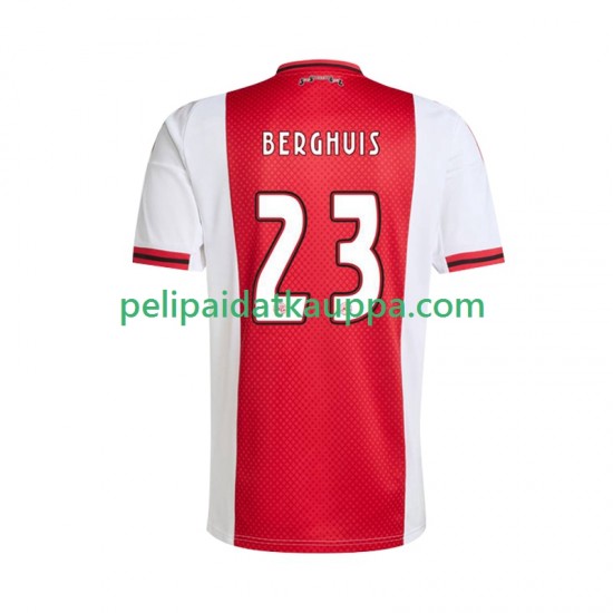 AFC Ajax Steven Berghuis 23 Koti Fanipelipaita (Miehet) 2025-2026 Lyhythihainen