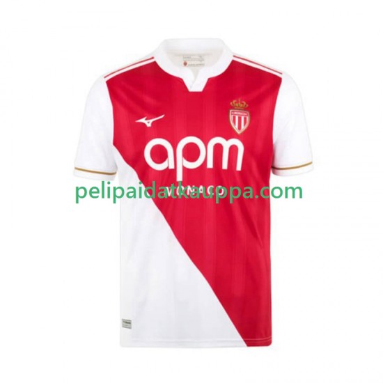 AS Monaco Koti Fanipelipaita (Miehet) 2025-2026 Lyhythihainen