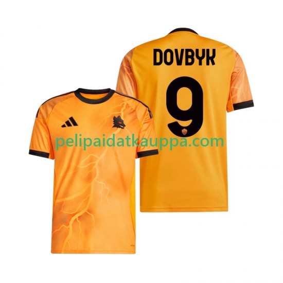 AS Roma Artem Dovbyk 9 Vieras Fanipelipaita (Miehet) 2025-2026 Lyhythihainen