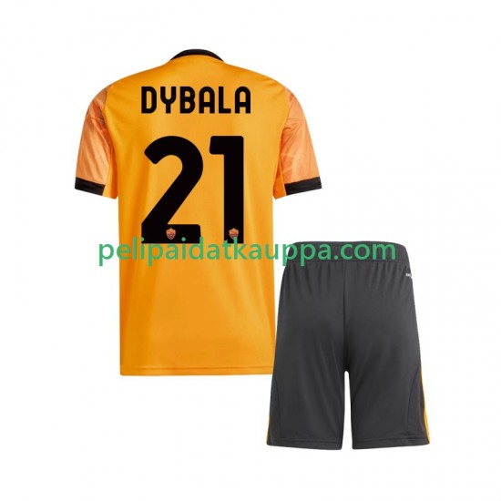 AS Roma Dybala 21 Vieras Fanipelipaita (Lasten) 2025-2026 Lyhythihainen
