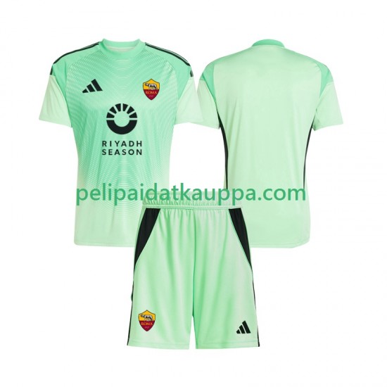 AS Roma Maalivahdin Vieras Neljäs Fanipelipaita (Lasten) 2025-2026 Lyhythihainen