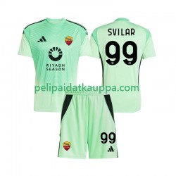 AS Roma Mile Svilar 99 Maalivahdin Vieras Neljäs Fanipelipaita (Lasten) 2025-2026 Lyhythihainen