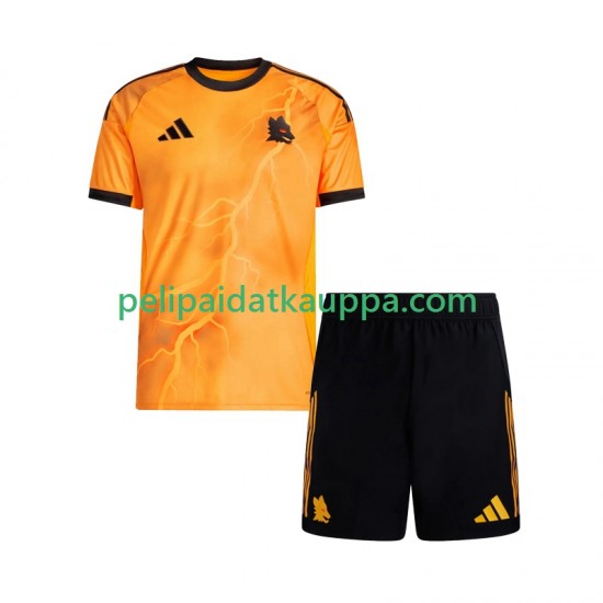 AS Roma Vieras Fanipelipaita (Lasten) 2025-2026 Lyhythihainen