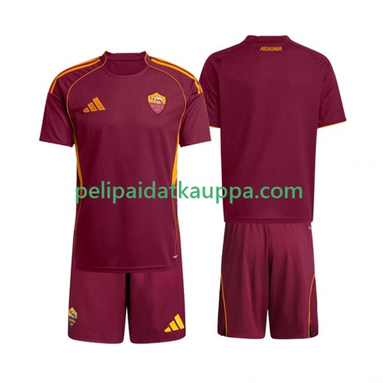 AS Roma Koti Fanipelipaita (Lasten) 2025-2026 Lyhythihainen