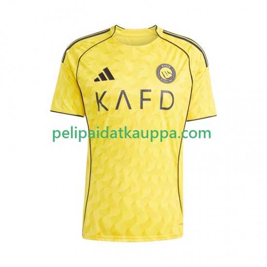 Al Nassr Koti Fanipelipaita (Miehet) 2025-2026 Lyhythihainen