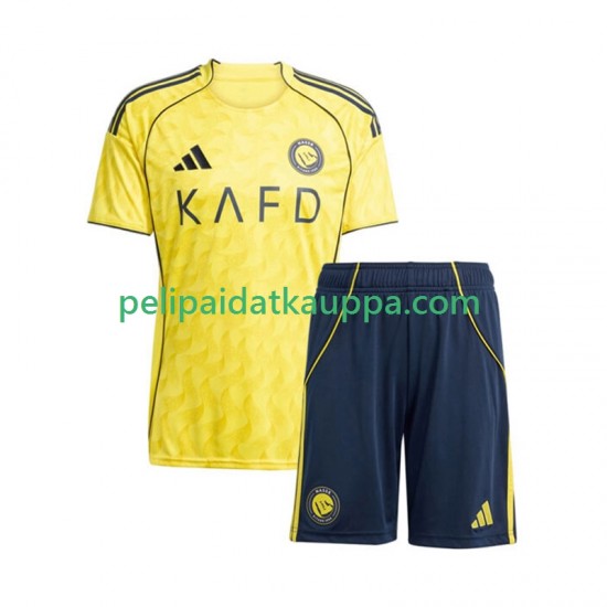 Al Nassr Koti Fanipelipaita (Lasten) 2025-2026 Lyhythihainen
