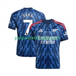 Arsenal Bukayo Saka 7 Vieras Fanipelipaita (Miehet) 2025-2026 Lyhythihainen