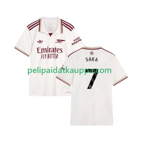 Arsenal Bukayo Saka 7 Kolmas Fanipelipaita (Miehet) 2025-2026 Lyhythihainen