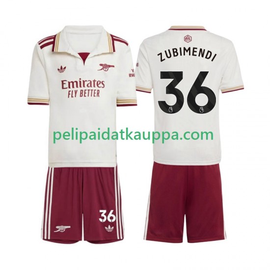 Arsenal Martin Zubimendi 36 Kolmas Fanipelipaita (Lasten) 2025-2026 Lyhythihainen