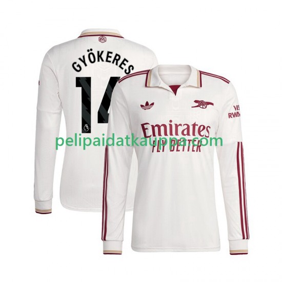 Arsenal Viktor Gyokeres 14 Kolmas Fanipelipaita (Miehet) 2025-2026 Pitkähihainen