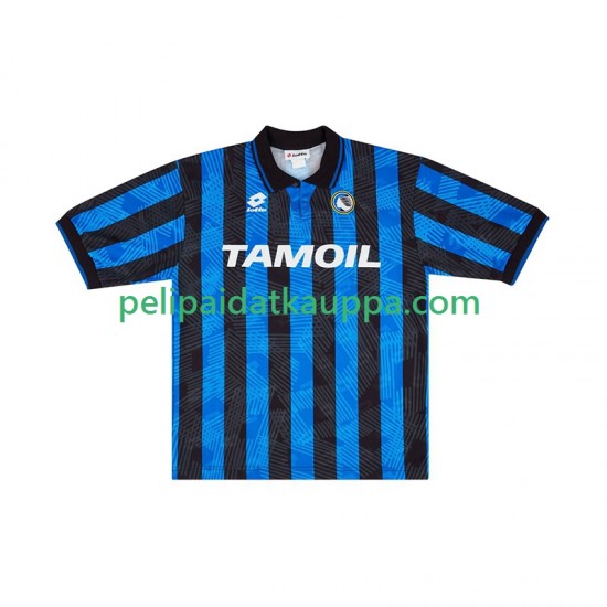Atalanta 1991 Retro Koti Fanipelipaita (Miehet) Lyhythihainen
