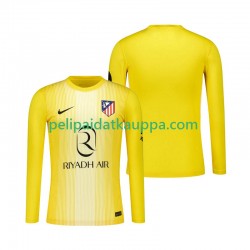 Atlético Madrid Maalivahdin Koti Fanipelipaita (Miehet) 2025-2026 Pitkähihainen