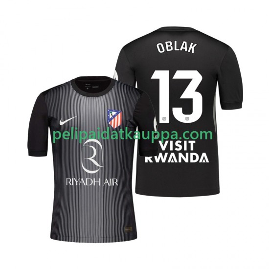 Atlético Madrid Jan Oblak 13 Maalivahdin Vieras Fanipelipaita (Miehet) 2025-2026 Lyhythihainen