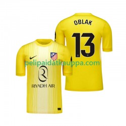 Atlético Madrid Jan Oblak 13 Maalivahdin Koti Fanipelipaita (Miehet) 2025-2026 Lyhythihainen