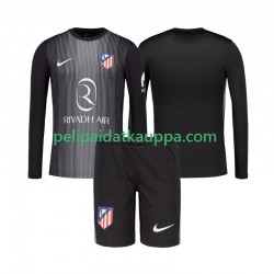 Atlético Madrid Maalivahdin Vieras Fanipelipaita (Lasten) 2025-2026 Pitkähihainen
