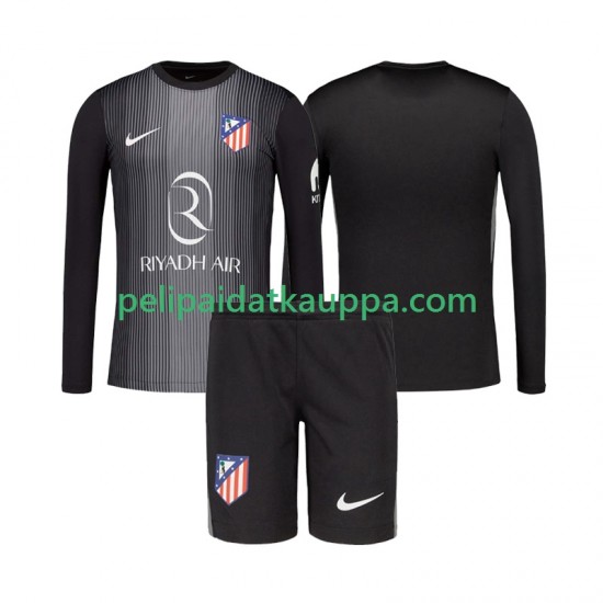 Atlético Madrid Maalivahdin Vieras Fanipelipaita (Lasten) 2025-2026 Pitkähihainen