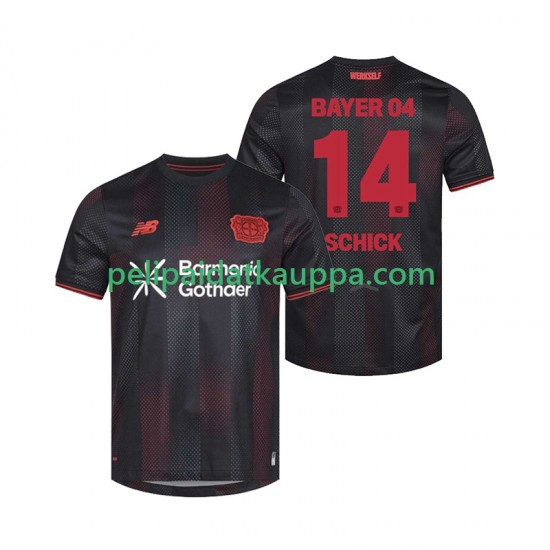 Bayer 04 Leverkusen Patrik Schick 14 Koti Fanipelipaita (Miehet) 2025-2026 Lyhythihainen