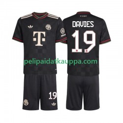 FC Bayern München Alphonso Davies 19 Kolmas Fanipelipaita (Lasten) 2025-2026 Lyhythihainen