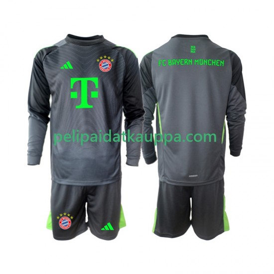 FC Bayern München Maalivahdin Vieras Fanipelipaita (Lasten) 2025-2026 Pitkähihainen