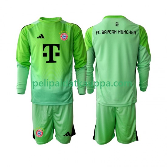 FC Bayern München Maalivahdin Koti Fanipelipaita (Lasten) 2025-2026 Pitkähihainen