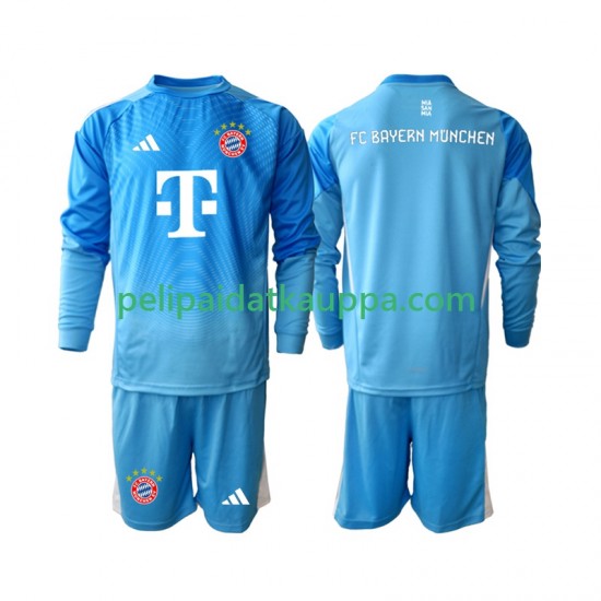 FC Bayern München Maalivahdin Kolmas Fanipelipaita (Lasten) 2025-2026 Pitkähihainen