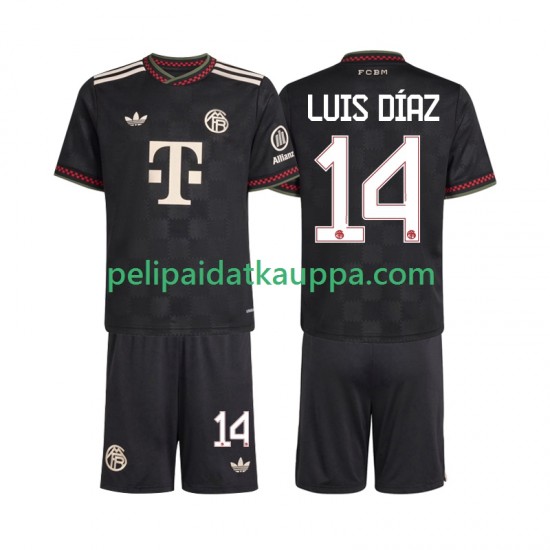 FC Bayern München Luis Diaz 14 Kolmas Fanipelipaita (Lasten) 2025-2026 Lyhythihainen
