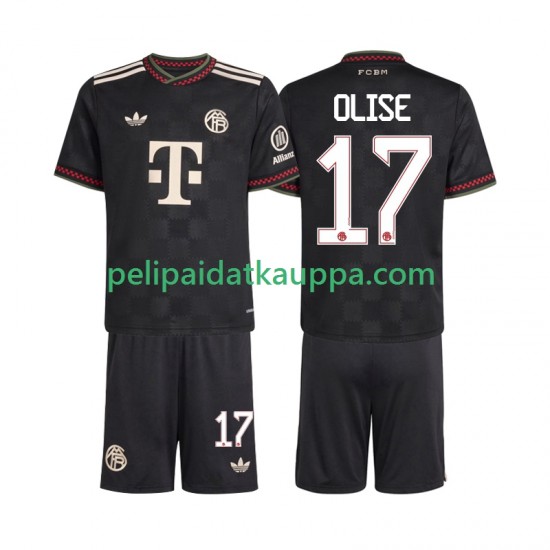 FC Bayern München Michael Olise 17 Kolmas Fanipelipaita (Lasten) 2025-2026 Lyhythihainen