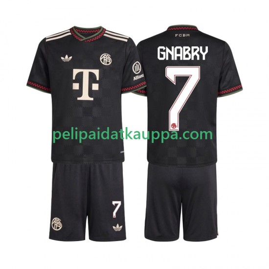 FC Bayern München Serge Gnabry 7 Kolmas Fanipelipaita (Lasten) 2025-2026 Lyhythihainen