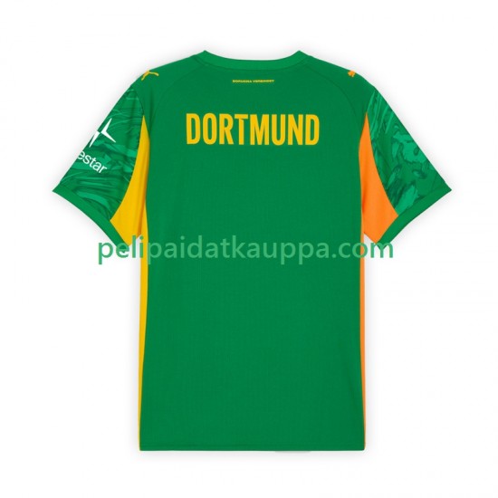 Borussia Dortmund Maalivahdin Koti Fanipelipaita (Miehet) 2025-2026 Lyhythihainen