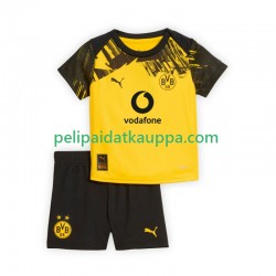 Borussia Dortmund Koti Fanipelipaita (Lasten) 2025-2026 Lyhythihainen