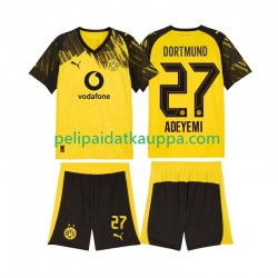 Borussia Dortmund Karim Adeyemi 27 Koti Fanipelipaita (Lasten) 2025-2026 Lyhythihainen