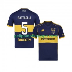 CA Boca Juniors Rodrigo Battaglia 5 Koti Fanipelipaita (Miehet) 2025-2026 Lyhythihainen