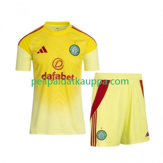 Celtic FC Maalivahdin Koti Fanipelipaita (Lasten) 2025-2026 Lyhythihainen