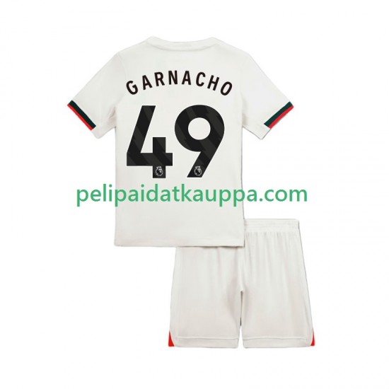 Chelsea Alejandro Garnacho 49 Vieras Fanipelipaita (Lasten) 2025-2026 Lyhythihainen