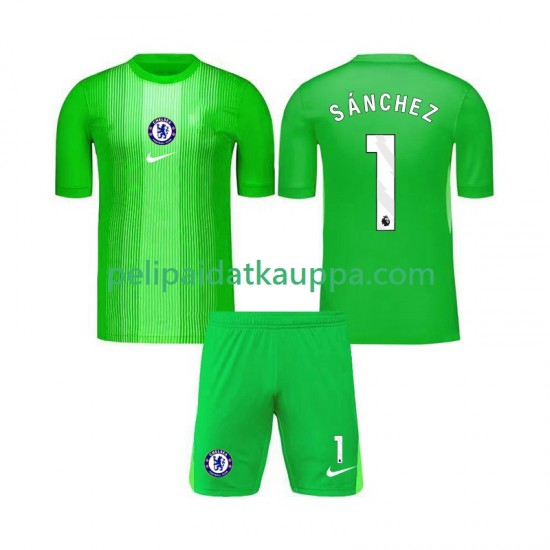 Chelsea Robert Sanchez 1 Maalivahdin Vieras Fanipelipaita (Lasten) 2025-2026 Lyhythihainen Chelsea Robert Sanchez 1 Maalivahdin Vieras Fanipelipaita (Lasten) 2025-2026 Lyhythihainen