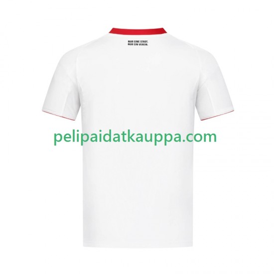 Eintracht Frankfurt Vieras Fanipelipaita (Miehet) 2024-2025 Lyhythihainen