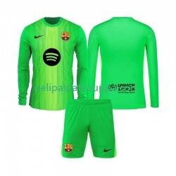 FC Barcelona Maalivahdin Koti Fanipelipaita (Lasten) 2025-2026 Pitkähihainen