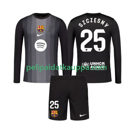 FC Barcelona Szczesny 25 Maalivahdin Kolmas Fanipelipaita (Lasten) 2025-2026 Pitkähihainen