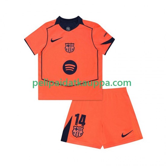 FC Barcelona Marcus Rashford 14 UCL Kolmas Fanipelipaita (Lasten) 2025-2026 Lyhythihainen