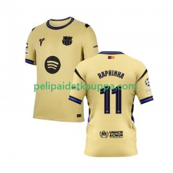 FC Barcelona Raphinha 11 Champions League Vieras Fanipelipaita (Miehet) 2025-2026 Lyhythihainen FC Barcelona Raphinha 11 Champions League Vieras Fanipelipaita (Miehet) 2025-2026 Lyhythihainen