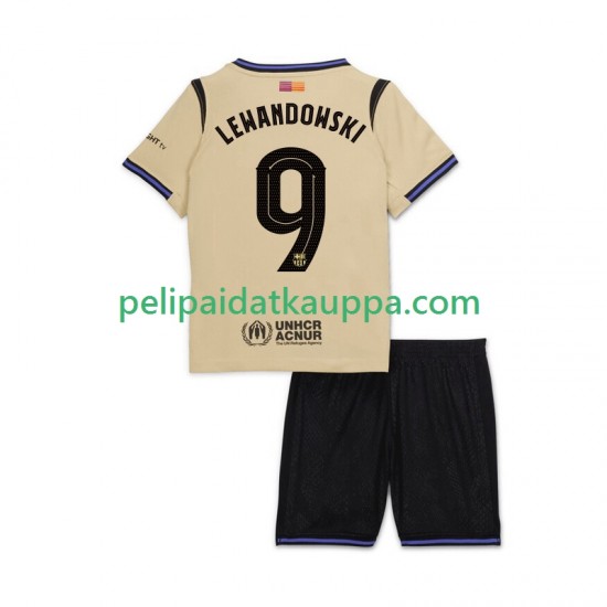 FC Barcelona Robert Lewandowski 9 UCL Vieras Fanipelipaita (Lasten) 2025-2026 Lyhythihainen