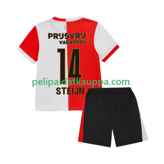 Feyenoord Rotterdam Sem Steijn 14 Koti Fanipelipaita (Lasten) 2025-2026 Lyhythihainen