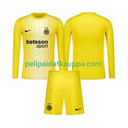 Inter Milan Maalivahdin Vieras Fanipelipaita (Lasten) 2025-2026 Pitkähihainen