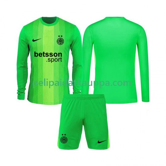 Inter Milan Maalivahdin Kolmas Fanipelipaita (Lasten) 2025-2026 Pitkähihainen