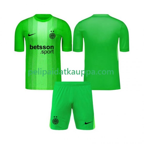 Inter Milan Maalivahdin Kolmas Fanipelipaita (Lasten) 2025-2026 Lyhythihainen